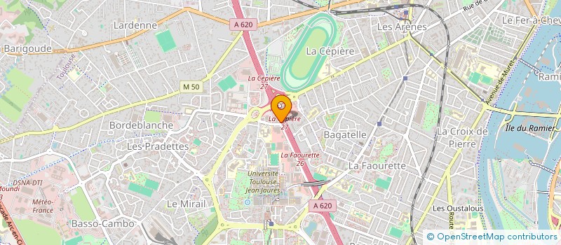 localisation de l'entreprise FERRADURA à TOULOUSE