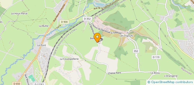 localisation de l'entreprise FERRAGU ET COMPAGNIE à MARTINVAST