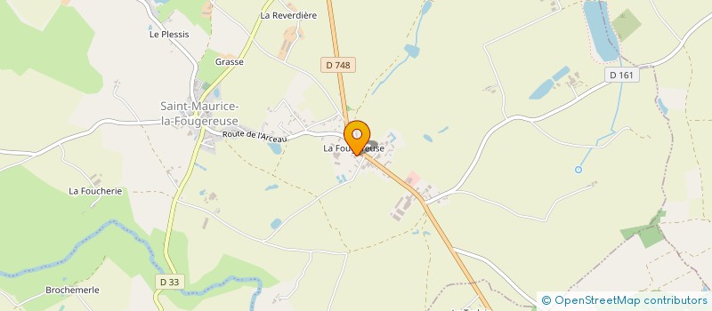 localisation de l'entreprise FERRAIT LOUIS  SAINT MAURICE ETUSSON