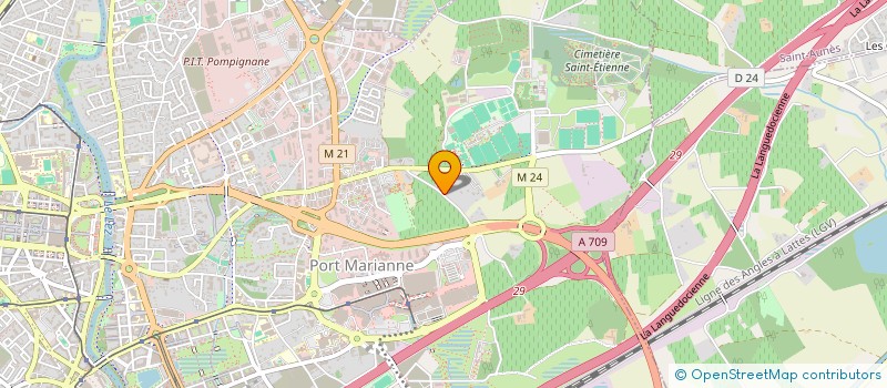 localisation de l'entreprise FERRAN SCI à MONTPELLIER