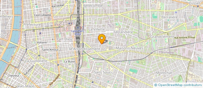 localisation de l'entreprise FERRAN'TERRE  LYON