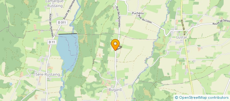 localisation de l'entreprise FERRAND  VIDOU