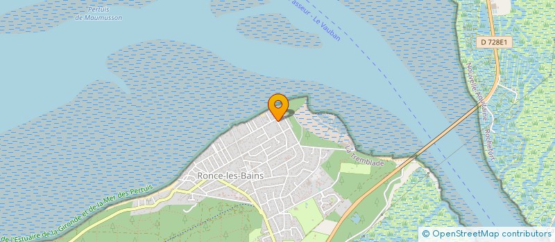 localisation de l'entreprise FERRAND IMMO  LA TREMBLADE