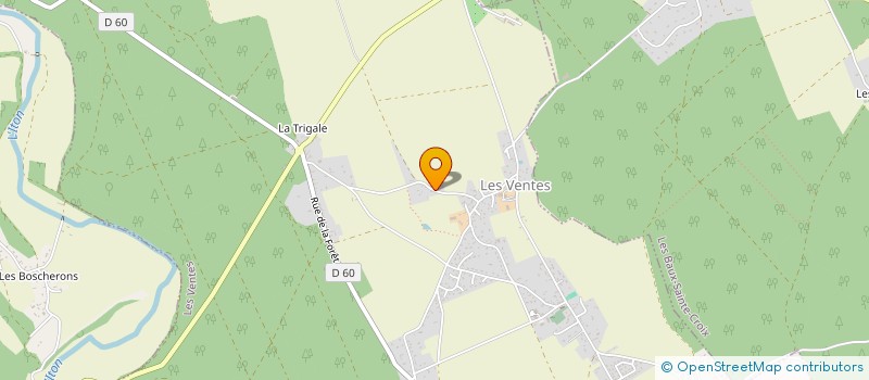 localisation de l'entreprise FERRAND & SAMSON  LES VENTES