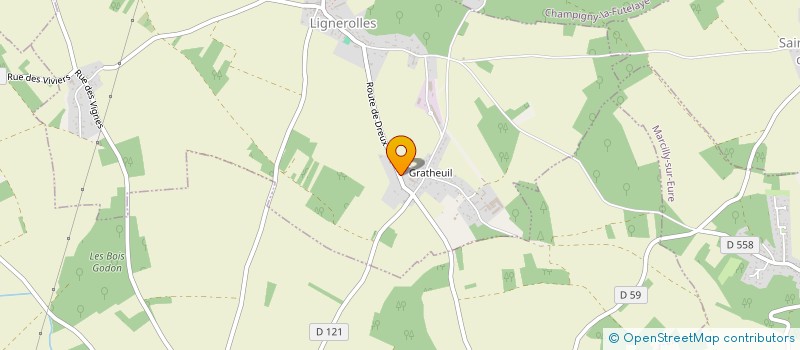 localisation de l'entreprise FERRANDIN ET FILS  LIGNEROLLES