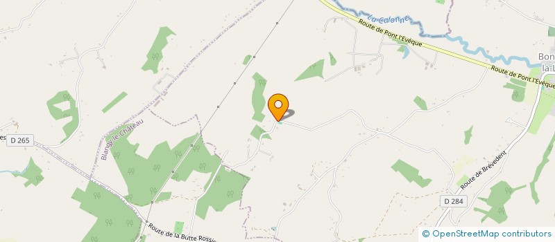 localisation de l'entreprise FERRANDOU  BONNEVILLE-LA-LOUVET