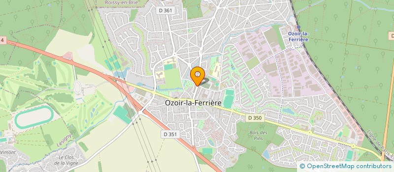 localisation de l'entreprise FERRARA à OZOIR-LA-FERRIERE