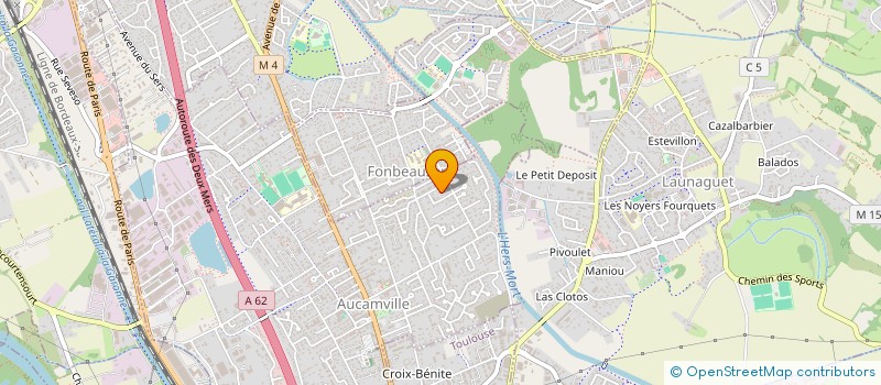localisation de l'entreprise FERRARI à AUCAMVILLE