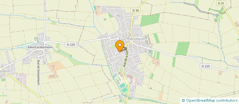 localisation de l'entreprise FERRARI  TRUCHTERSHEIM