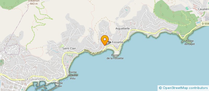 localisation de l'entreprise FERRARI ET TEDESCO à LE LAVANDOU