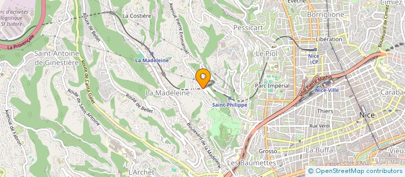 localisation de l'entreprise FERRARI-NJOROGE à NICE