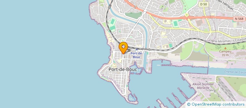 localisation de l'entreprise FERRARI PIECES AUTO  PORT-DE-BOUC