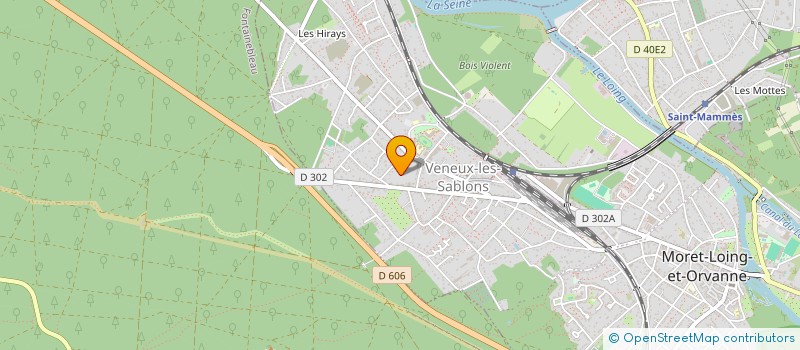 localisation de l'entreprise FERRARIMMO  MORET-LOING-ET-ORVANNE