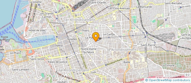 localisation de l'entreprise FERRARRI-LL à MARSEILLE