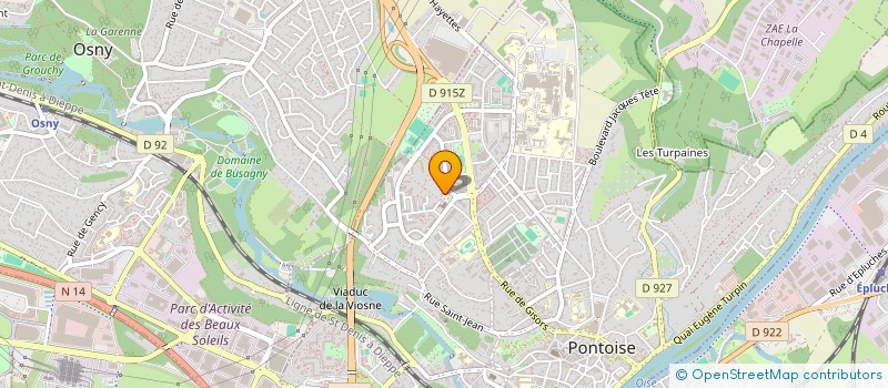 localisation de l'entreprise FERRARY MEKKAOUI  PONTOISE