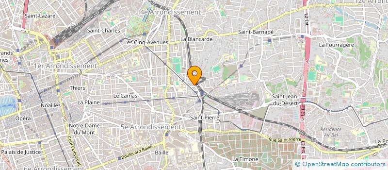 localisation de l'entreprise FERRATO FAINVEST à MARSEILLE