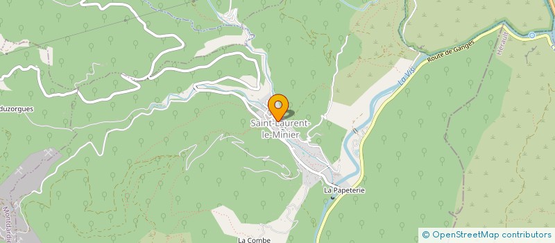 localisation de l'entreprise FERRAUD PAYSAGE  LE VIGAN