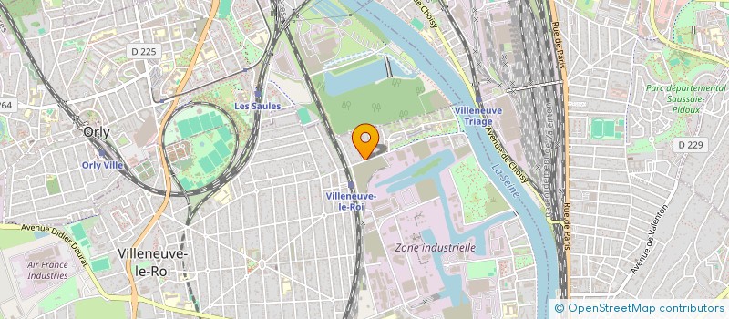 localisation de l'entreprise FERRAZ à VILLENEUVE-LE-ROI