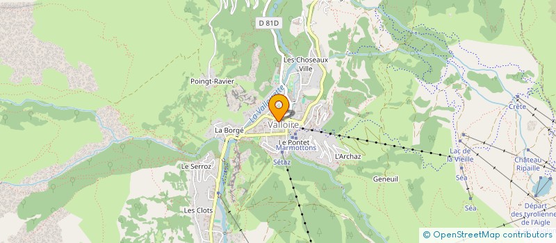 localisation de l'entreprise FERRBUCH à VALLOIRE