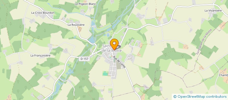 localisation de l'entreprise FERRE  SAINT-JEAN-DE-LA-MOTTE