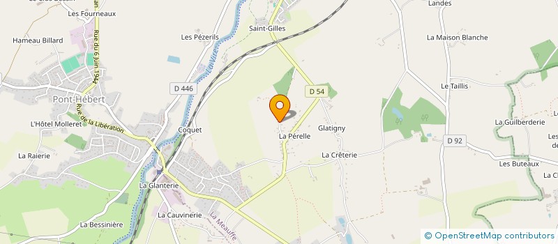 localisation de l'entreprise FERRE  SAINT-LO