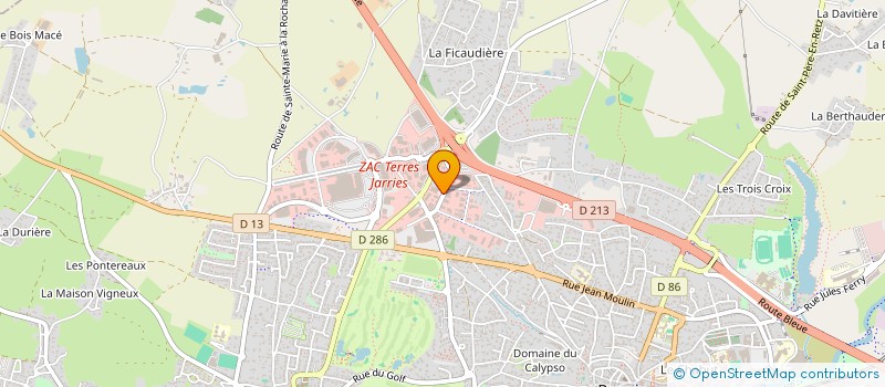 localisation de l'entreprise FERRE  PORNIC