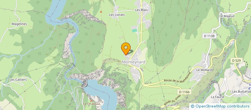 localisation de l'entreprise FERRE FAMILY  MONTEYNARD