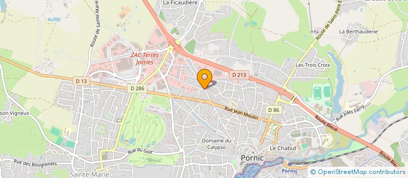 localisation de l'entreprise FERREC LE MITH à PORNIC