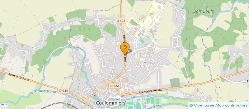 localisation de l'entreprise FERREIRA  COULOMMIERS