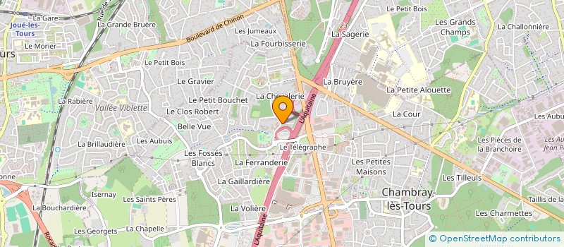 localisation de l'entreprise FERREIRA BOXING CLUB  CHAMBRAY-LES-TOURS