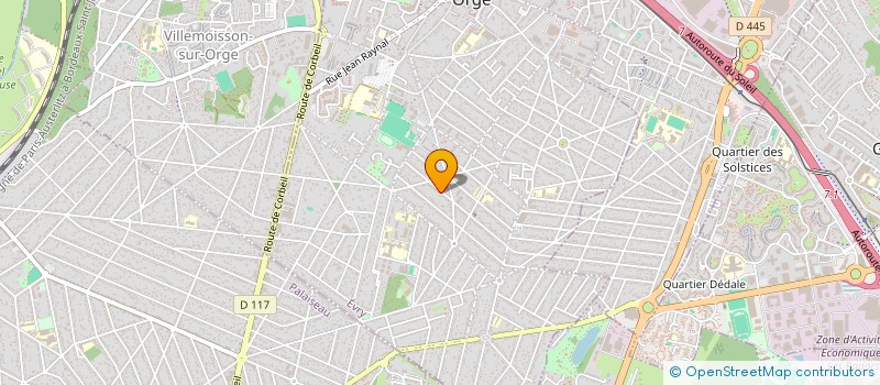 localisation de l'entreprise FERREIRA BTP à MORSANG-SUR-ORGE