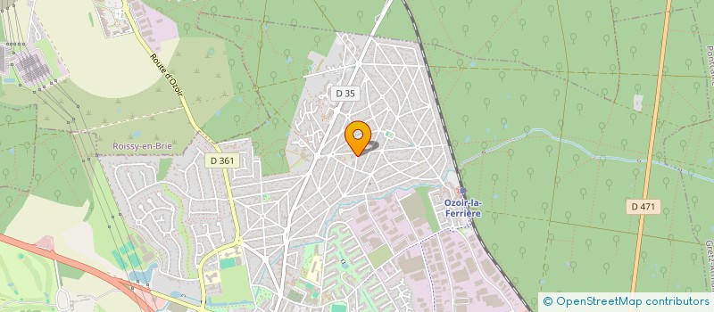 localisation de l'entreprise FERREIRA DOS SANTOS  OZOIR-LA-FERRIERE