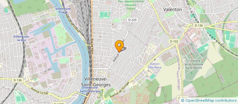 localisation de l'entreprise FERREIRA DOS SANTOS - DE OLIVEIRA E SA BONIFACIO à VILLENEUVE-SAINT-GEORGES