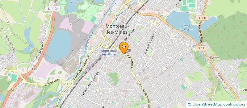 localisation de l'entreprise FERREIRA ERIC à MONTCEAU-LES-MINES