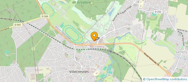 localisation de l'entreprise FERREIRA ET ASSOCIES  MAROLLES-EN-BRIE