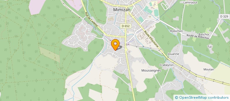 localisation de l'entreprise FERREIRA ET FILS à MIMIZAN