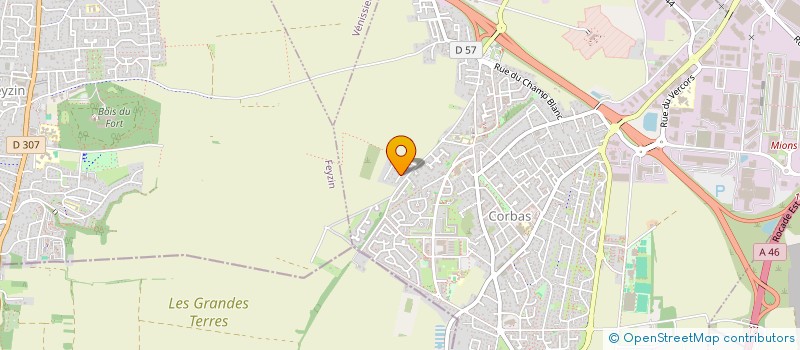 localisation de l'entreprise FERREIRA FAMILIA à CORBAS