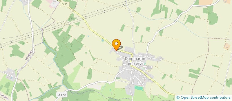 localisation de l'entreprise FERREIRA GUEDES IMMO  DAMMARTIN-EN-SERVE