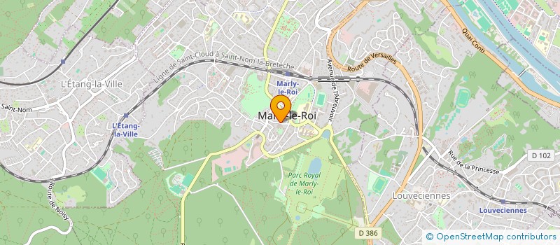 localisation de l'entreprise FERREIRA IMMO  MARLY-LE-ROI