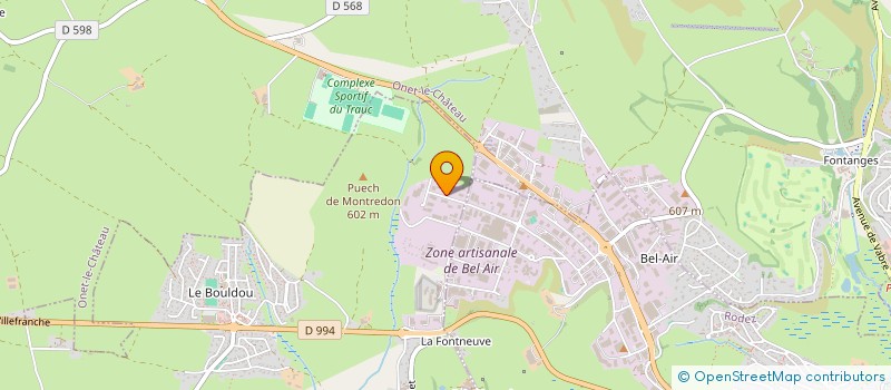 localisation de l'entreprise FERREIRA IMMOBILIER  DRUELLE BALSAC