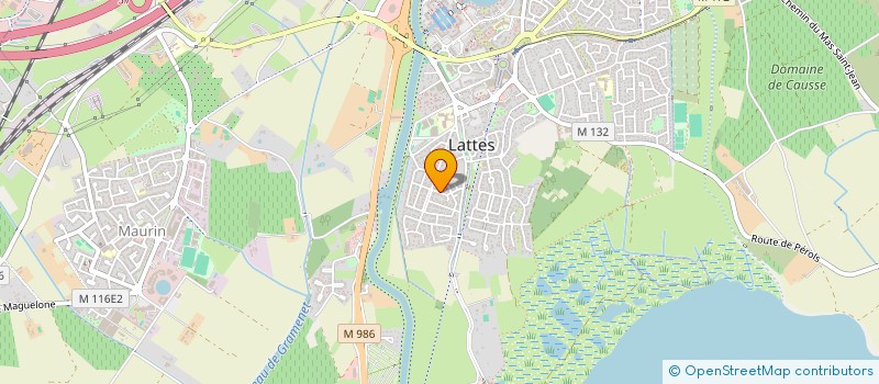 localisation de l'entreprise FERREIRA INVEST à LATTES