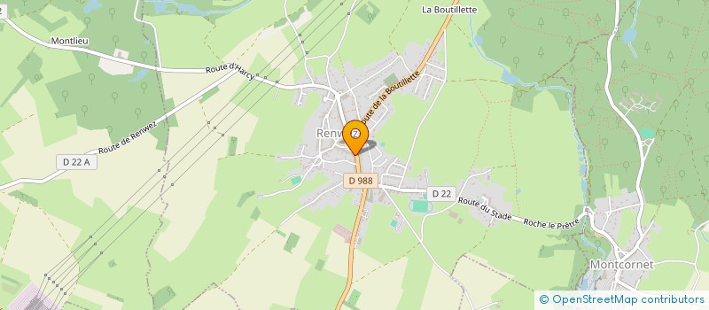 localisation de l'entreprise FERREIRA LEDOUX à RENWEZ