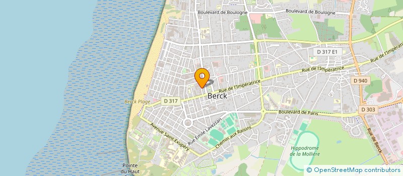 localisation de l'entreprise FERREIRA LEROUX à BERCK