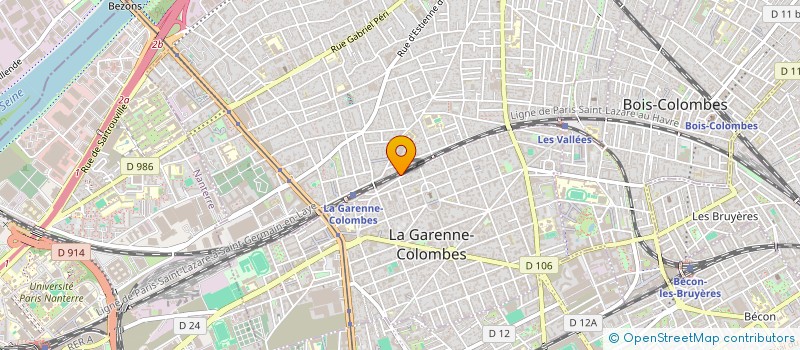localisation de l'entreprise FERREIRA-MAUPETIT à LA GARENNE COLOMBES