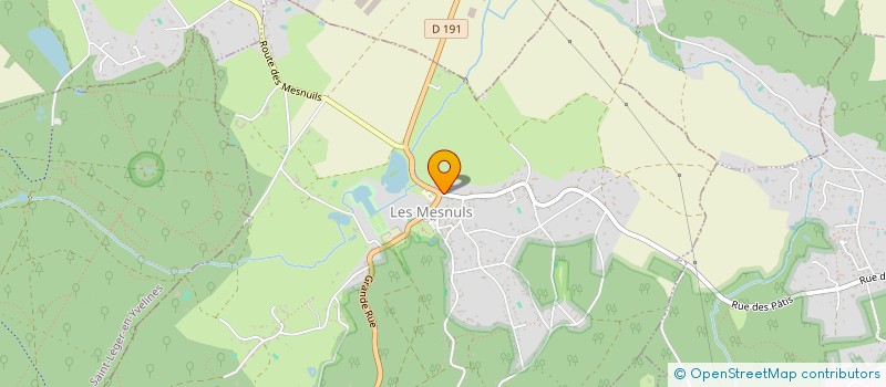 localisation de l'entreprise FERREIRA MESNULS  LES MESNULS