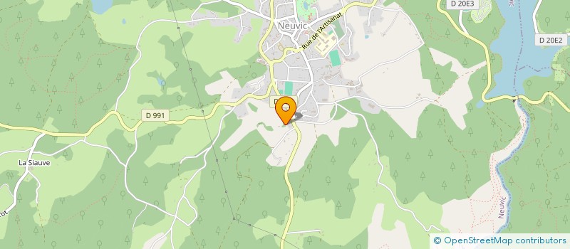 localisation de l'entreprise FERREIRA PATRICK à NEUVIC
