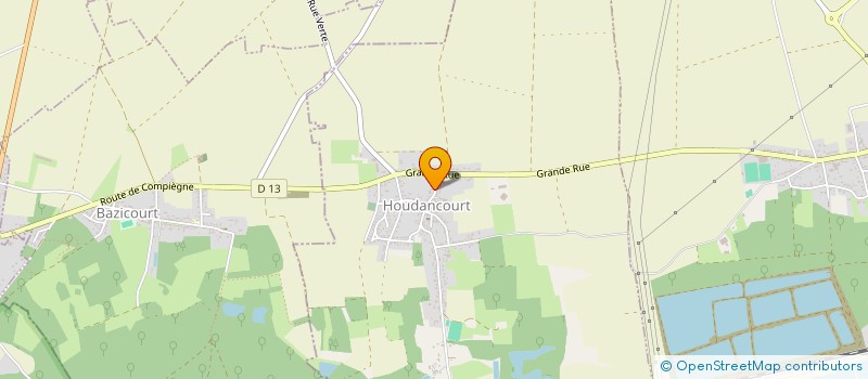 localisation de l'entreprise FERREIRA PRESTIGE VTC  HOUDANCOURT