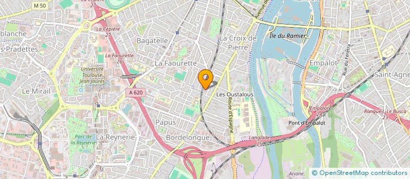 localisation de l'entreprise FERREIRA-RAELISOAZANATSARA à TOULOUSE