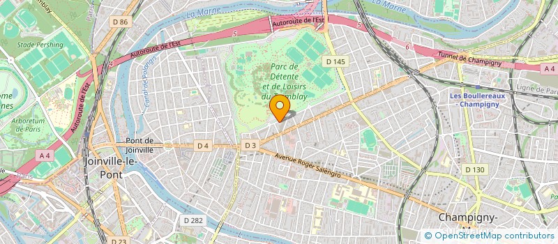 localisation de l'entreprise FERREIRA RAVALEMENT ISOLATION à CHAMPIGNY-SUR-MARNE