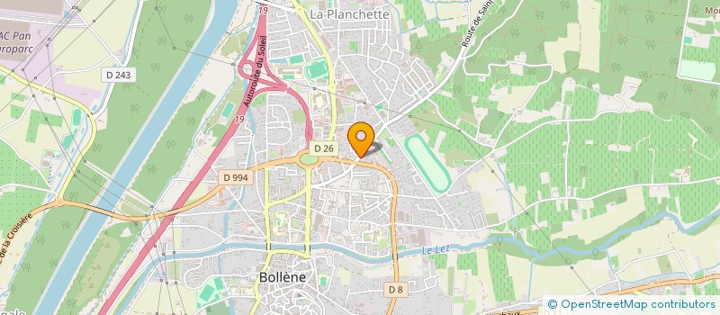 localisation de l'entreprise FERREIRA SOLUTIONS  BOLLENE